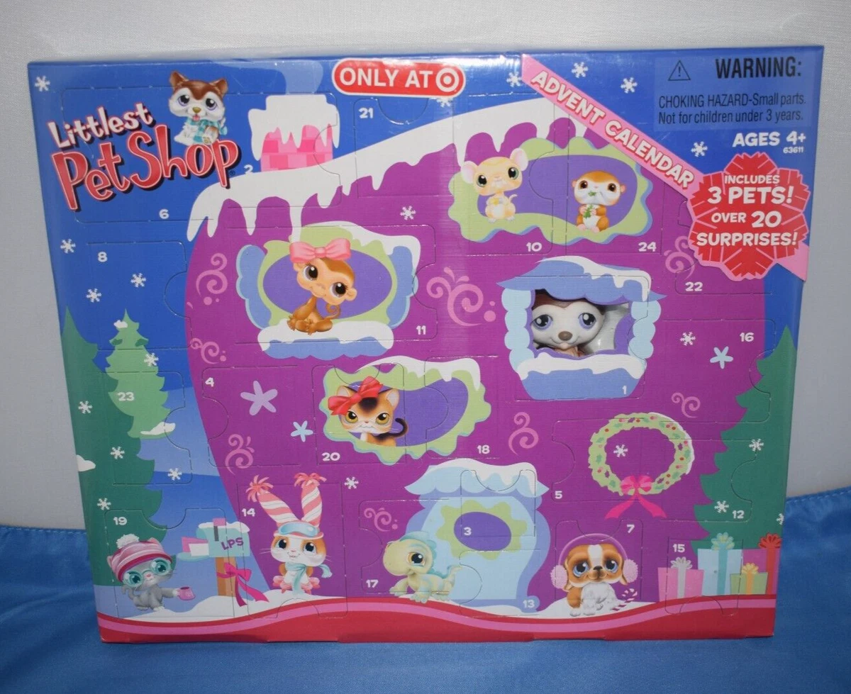 Littlest Pet Shop 2007 Target Advent Calendar LPS 427 428 429 PT-1