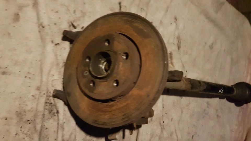 VW Polo Fox Seat Ibiza Skoda Fabia Front O/S Steering Knuckle Wheel Hub Bearing - Imagem 2 de 4