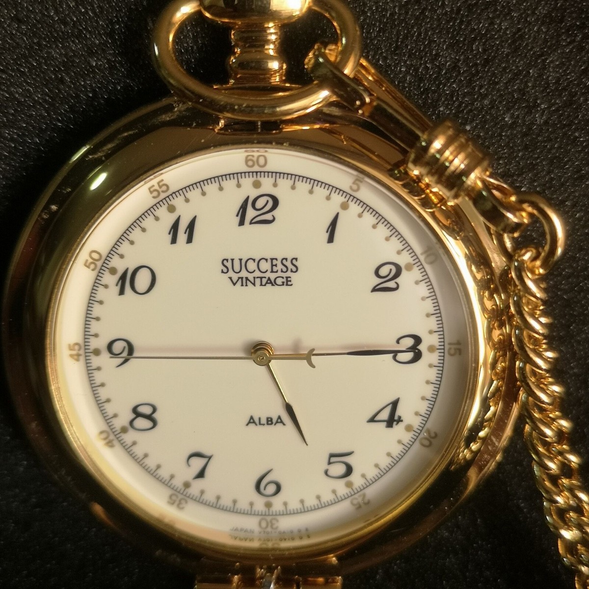 Nice Alba Success Vintage pocket watch. Come with original box. | eBay