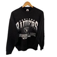 Vintage 90s Oakland Raiders Sweatshirt Crewneck NFL Football Vegas Size XL