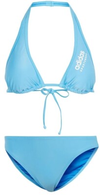 adidas Damen Padded Neckholder Sport-Bikini, Zweiteiler Blue Burst Gr. S     E95