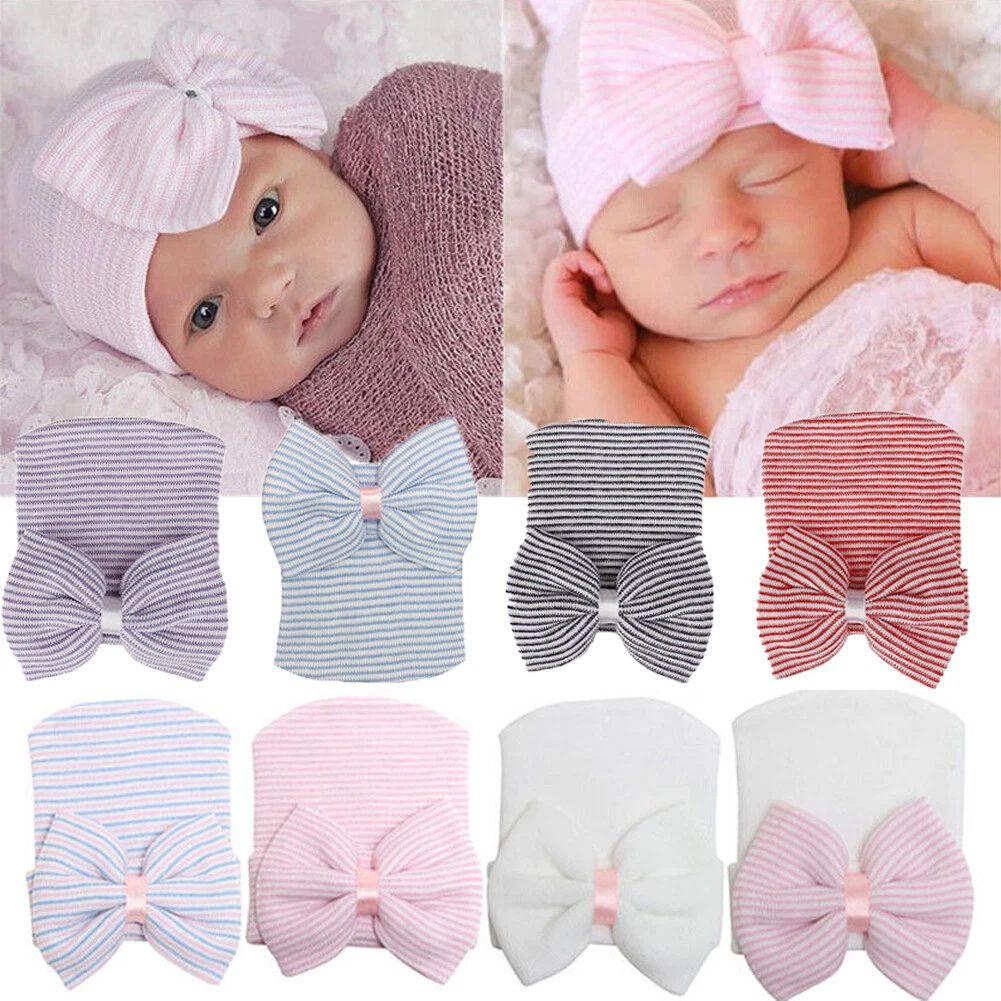 Baby-Wickeltuch Set Mit Weizenmuster – Inkl. Mütze, Stirnband & Holzschild, Geschenk Für Neugeborene