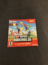 new super mario bros wii Cardboard Case Sleeve Only