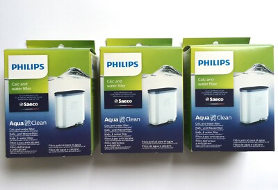 3 ORIGINAL  SAECO  PHILIPS  Aqua Clean Kalk Wasserfilter CA 6903
