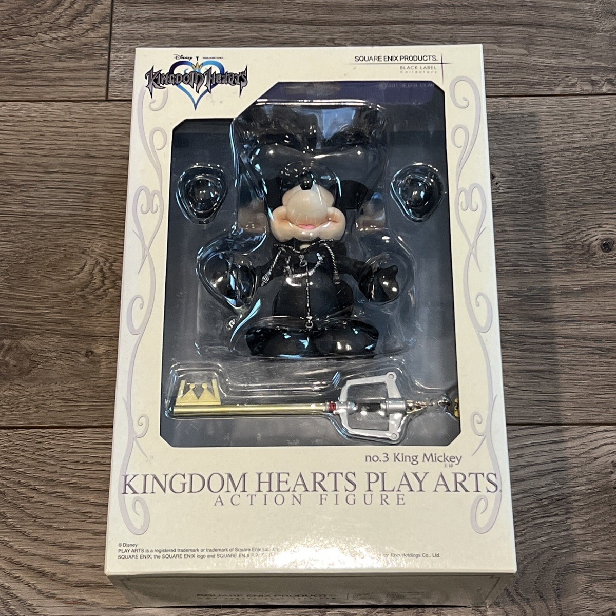 Square Enix Kingdom Hearts Play Arts No. 3 King Mickey Factory 