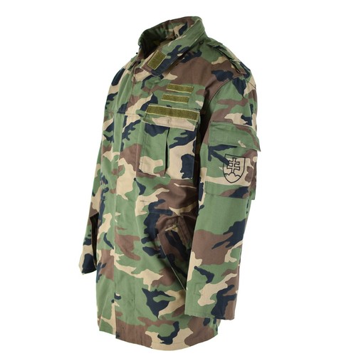 Veste de combat militaire originale vintage de l'armée