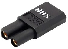 NHX RC One Piece XT90 Male to EC5 Female Connector Adapter Plug Black