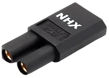 NHX RC One Piece XT90 Male to EC5 Female Connector Adapter Plug Black