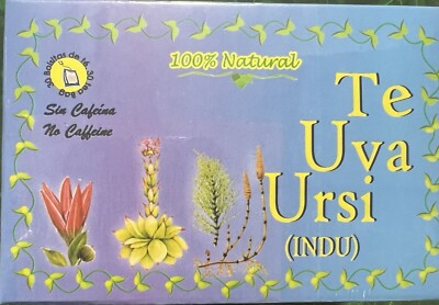 Te Uva Ursi 30 Natural Tea Bags Riñosan