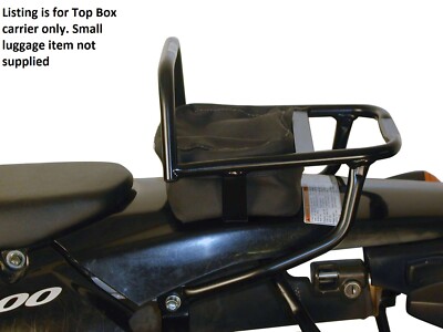 Suzuki DR-Z400/S Luggage Rack / Top Box Carrier - Black HEPCO & BECKER (2000-08)