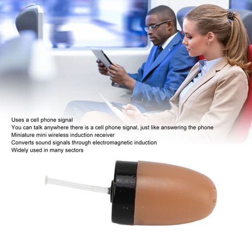 GSM Wireless Mini Earpiece GSM Mini Earphone Convenient Automatic Phone Fit - Picture 9 of 23