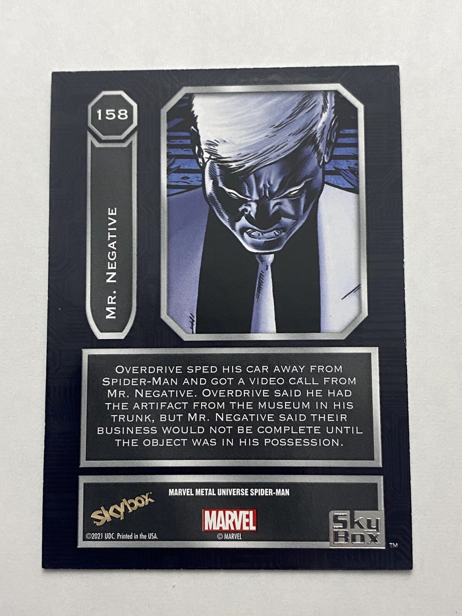 2021 Marvel Metal Universe Spider-Man High Series SP #158 Mr