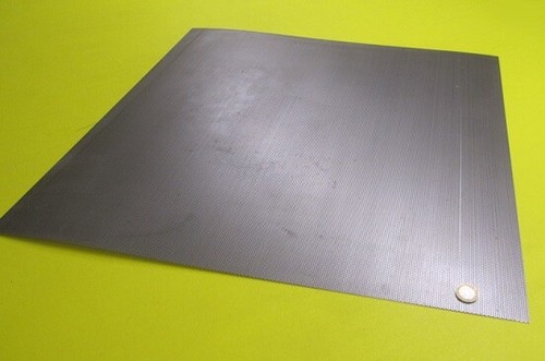 Perforated Staggered Steel Sheet .030" Thick x 24" x 24", .050" Hole Dia. - Picture 4 of 10
