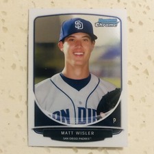 Matt Wisler 2013 Bowman Chrome Prospects #BCP42 - Padres Rays