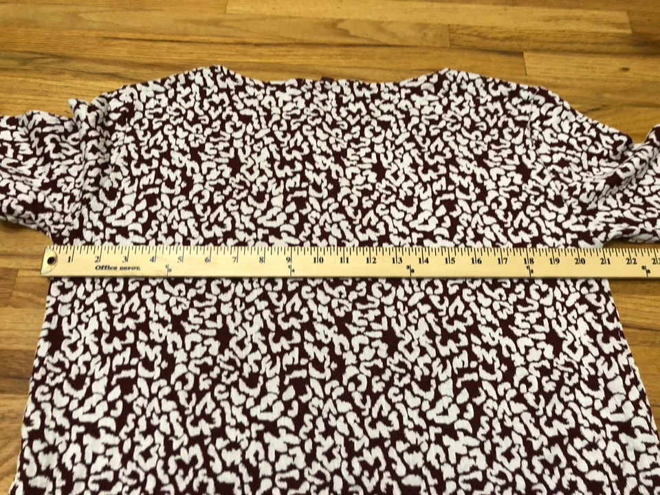 Kut from the Kloth Blouse Top Women's M White Round Neck Curved Hem Cotton Blend - Image 3 of 4