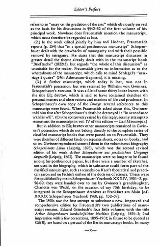 Schopenhauer: Manuscript Remains (V1): Early Manuscripts (1804-1818) - Picture 9 of 15