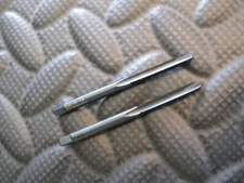 #6-48 NS Spiral Point Plug Taps 2 Flute HS H3 OSG 2pc lot