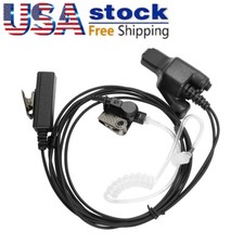 2-wire Mic Headset Earpiece Replacement For XTS2500 XTS5000 XTS3000 HT1000 Radio