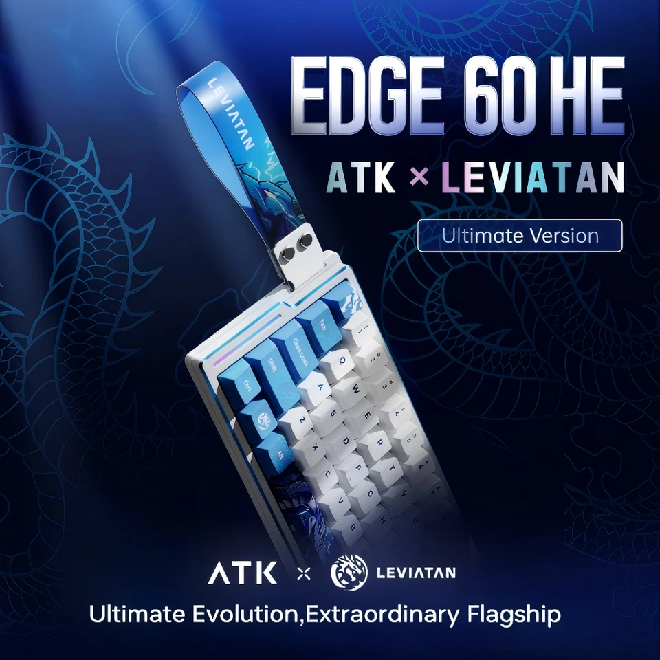 ATK EDGE 60HE  Esports Magnetic Keyboard  LEVIATAN Collab Gaming Keyboard 61-Key - Image 2 of 4