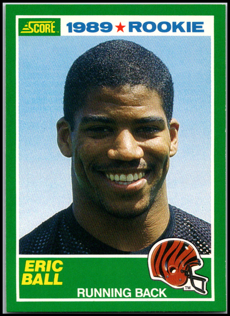 1989 Score ROOKIE  RC #264 Eric Ball FREE SHIPPING!