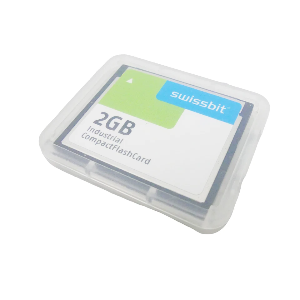 SWISSBIT 0CFCRD.2048E.02 CF CARD 2GB SFCF2048H1AF2TO-I-DS--527-BR1 Rev. C0 -new- - Bild 2 von 4