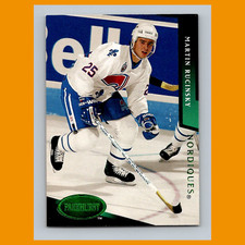 Martin Rucinsky #170 1993 Parkhurst Emerald Ice Quebec Nordiques Hockey Card NHL
