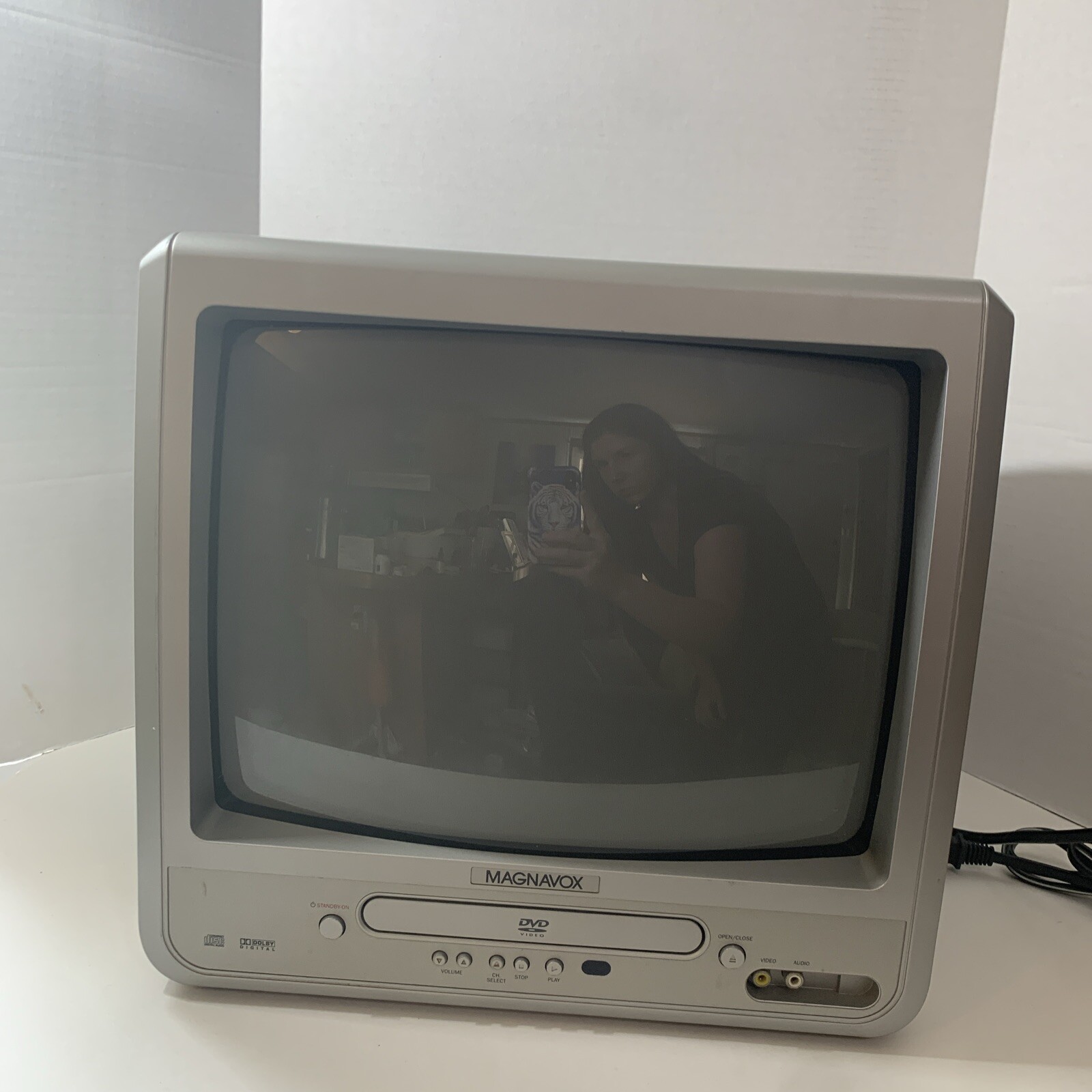 Magnavox TV/DVD Combo Model MWC13D6 Retro Gaming 13" Tested & Working *NO REMOTE eBay