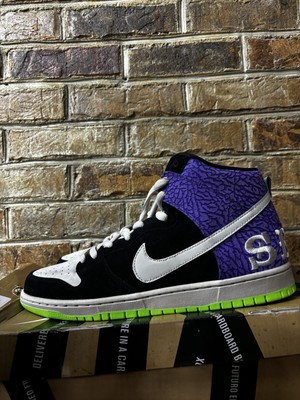 Size 13 - Nike SB Dunk High Premium Send Help 2 2013 659658402621 