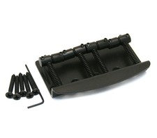 Hipshot Black 4-string Vintage Bass Bridge for Fender P/Jazz  .750" 5C400B