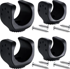 4 Pack Flashlight Mounting Brackets w/ Screws for LED Flashlights In Truck Cars