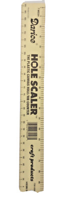 Darice Hole Scaler The Plastic Canvas Hole/ Rib Counter Craft Products Item...