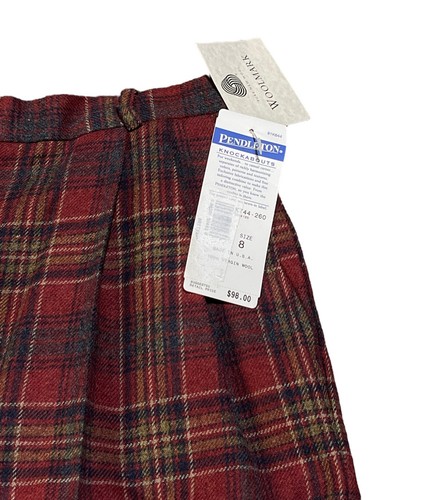 Vintage Pendleton NOS Knockabout Plaid Shorts Women's Size 8 Made in USA NEW - Picture 3 of 5