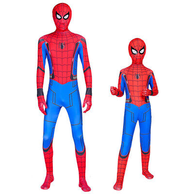 The Homecoming Spider-Man Jumpsuit Spiderman Zentai Cosplay Costume Halloween