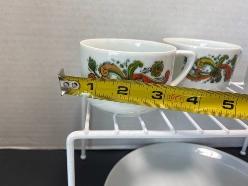 Vintage Berggren Scandinavian Lucheon Plates & Coffee Cups - Picture 10 of 10