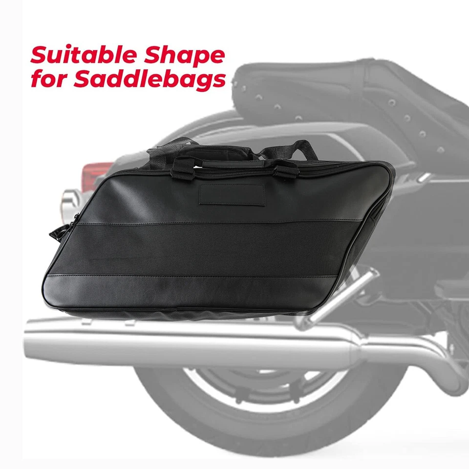 Motorcycle Saddlebag Liners Travel Tour Pak Bag For Honda Valkyrie 1500 GL1500C - Image 4 of 4