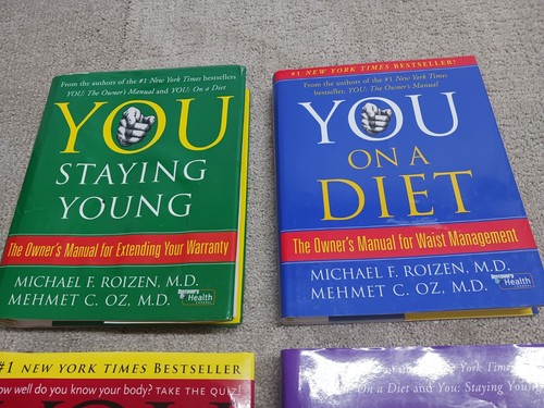Lot of 4 "You" books by Dr. Oz & Dr. Roizen "You Staying Young" "You on a Diet" - Picture 2 of 19