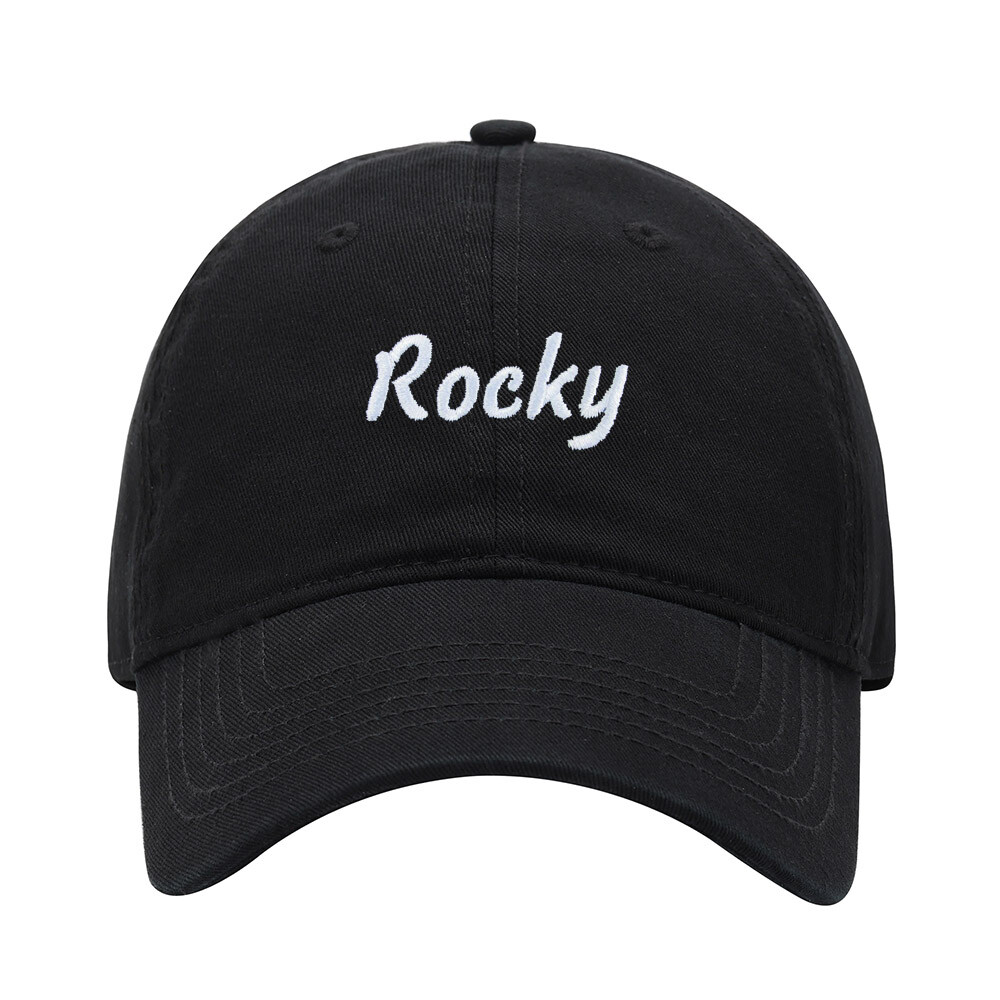 Baseball Cap Men Name Rocky Gift Embroidered Washed Cotton Dad Hat Baseball Caps