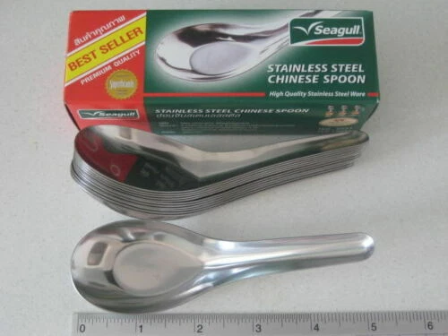 Couverts individuels de table cuillères à soupe en acier inoxydable