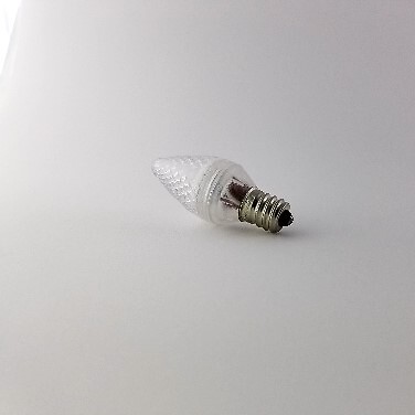 Aurio Lighting LED C7 Christmas Light Bulbs, E12, .35-1.2W, 24lum, 25 Pack - Picture 18 of 21
