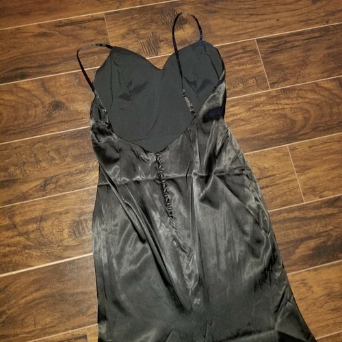 Bella & Bloom Sweet Surprise Ina Maxi Black Dress Women's Size L Evening Gown - Picture 6 of 9