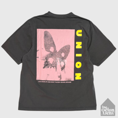 UNION Los Angeles Best Fuckin Sound Around 'Gray' Tee SS23 Brand New