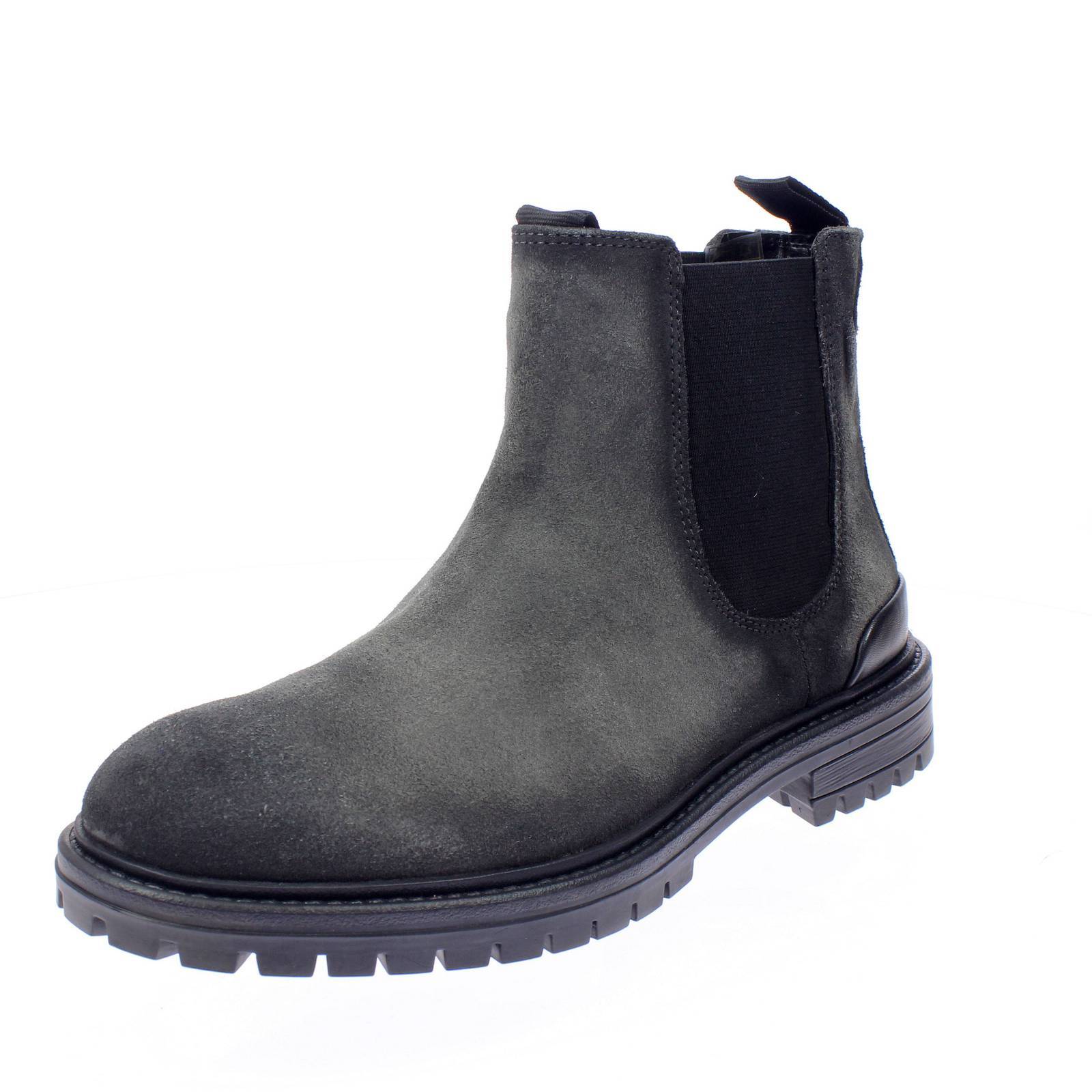 Pepe Jeans Ned Boot - Chelsea Boots Scamosciati Grigio - Taglia 45 [29cm] Uomo