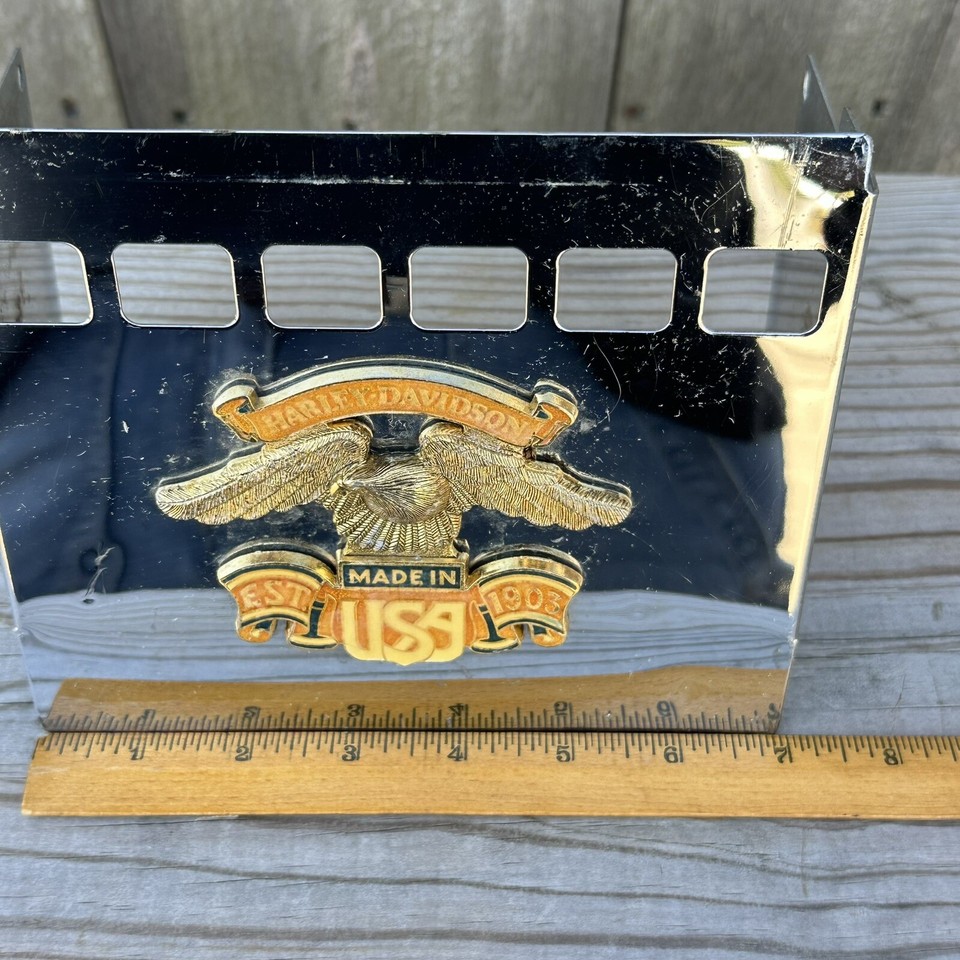 Harley Davidson Vintage Motorcycle Part USA Est. 1903 Emblem Eagle