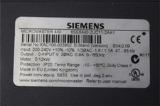 Used 1 Pcs Siemens Converter 6SE6440-2UC11-2AA1 0.12KW 220V Tested pr