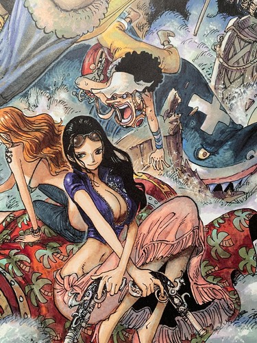 Póster de arte de una pieza del calendario de cómics 2012 Japón marco limitado no incluido - Imagen 6 de 7