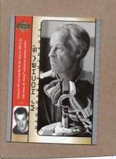gordie howe 2003/04 ud memorable moments card detroit red wings mr hockey gh21