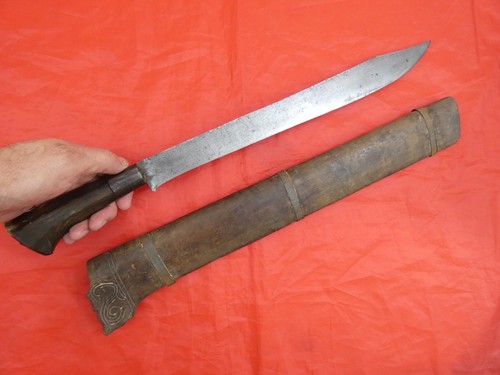 ANTIQUE FILIPINO BARONG SHORT SWORD Dagger Katipunan Era / Philippine Revolution - Picture 23 of 23