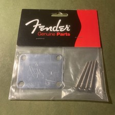 Fender Genuine Parts - neck plate - 70s 'F', crome 0991448100