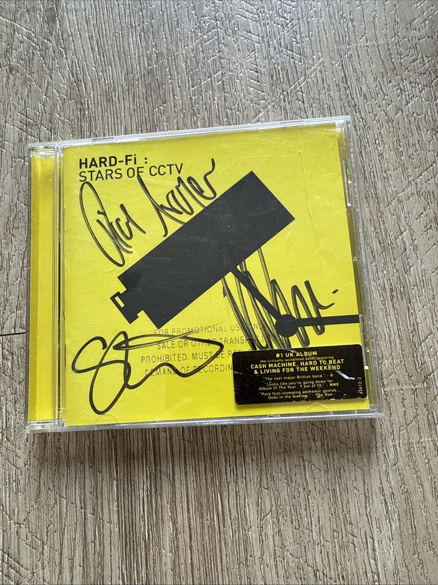 Signed Stars Of Cctv by Hard-Fi (CD, Mar-2006, Atlantic (Label