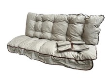 ICONE set cuscini dondolo 3 posti con tettuccio, lunghezza 150 cm